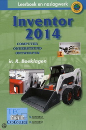 Inventor 2014 Lesboek TEC CadCollege